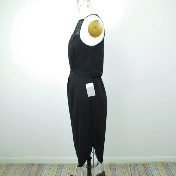 NEW Cooper St Dress Midi Lace High Neck Halter - Picture 2 of 7